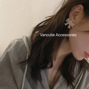 Cubic Zirconia Crystal Earrings